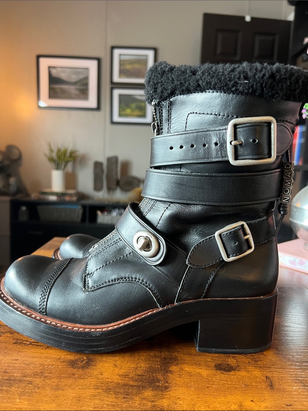 Coach Moto Boot - Picture 3 of 4